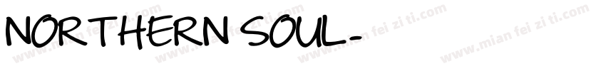 NORTHERN SOUL字体转换